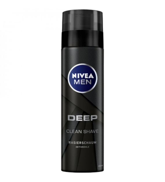 Nivea Men Deep Clean Shave Pianka 200ml