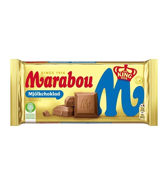 Marabou Mjolkchoklad King Size Czekolada 220g