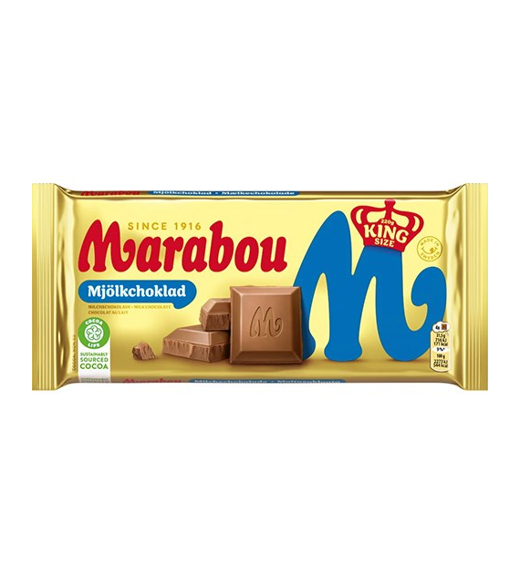 Marabou Mjolkchoklad King Size Czekolada 220g