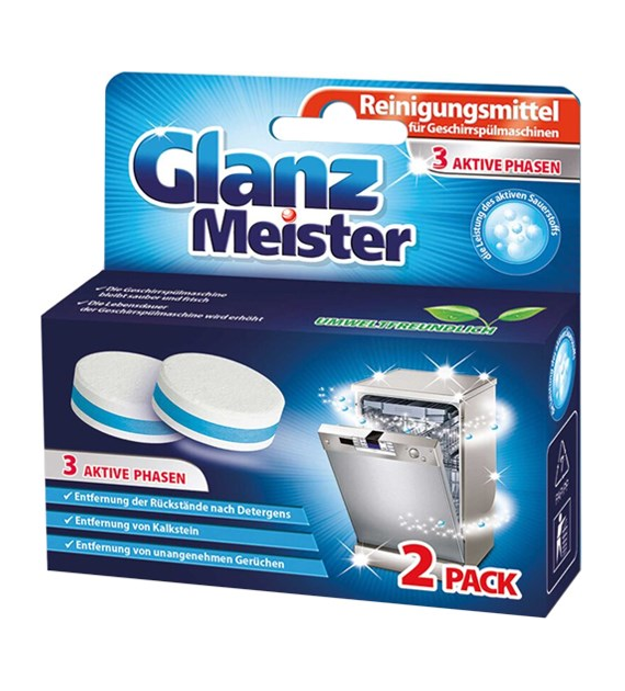 Glanz Meister Tabs do Czyszcz Zmywarki 2szt 80g