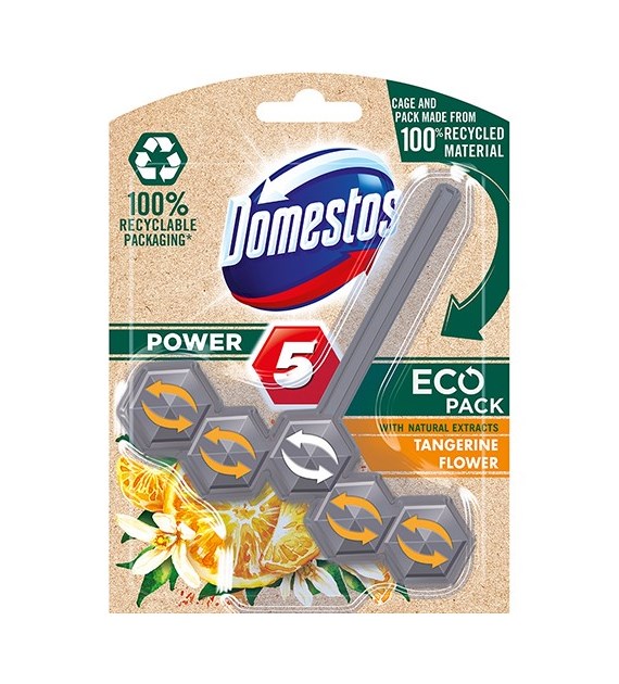 Domestos Power 5 Eco Pack Tangerine Zawieszka 55g