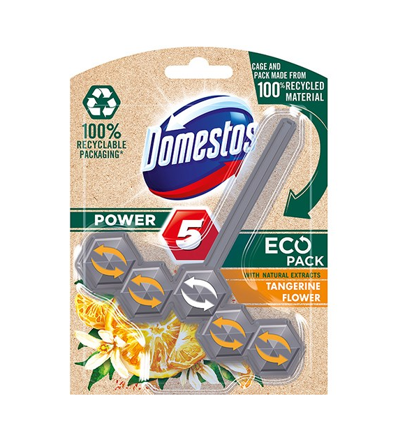 Domestos Power 5 Eco Pack Tangerine Zawieszka 55g