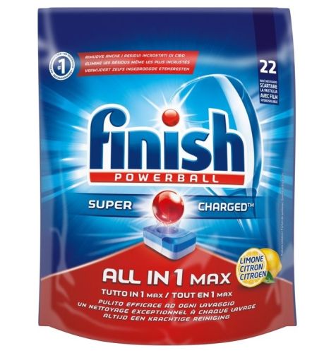 Finish All in 1 Max Tabs Citron 22szt 359g
