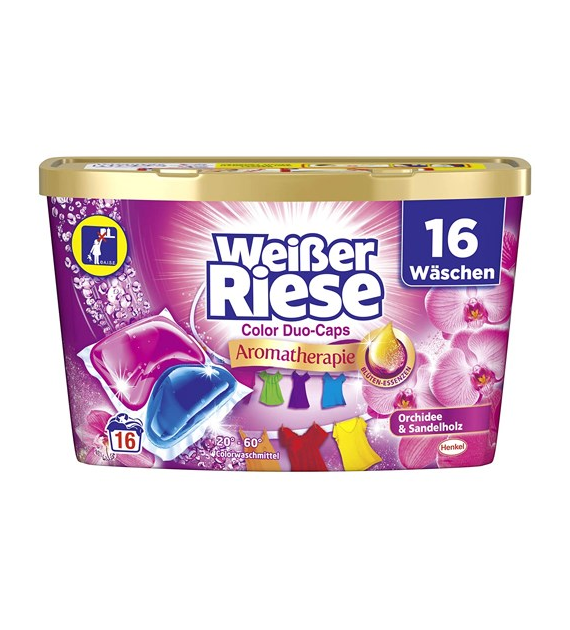 Weißer Riese Duo-Caps Color Orchidee 16p 320g