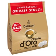 Dallmayr Crema d'Oro Mild & Fein Pads 28szt 196g