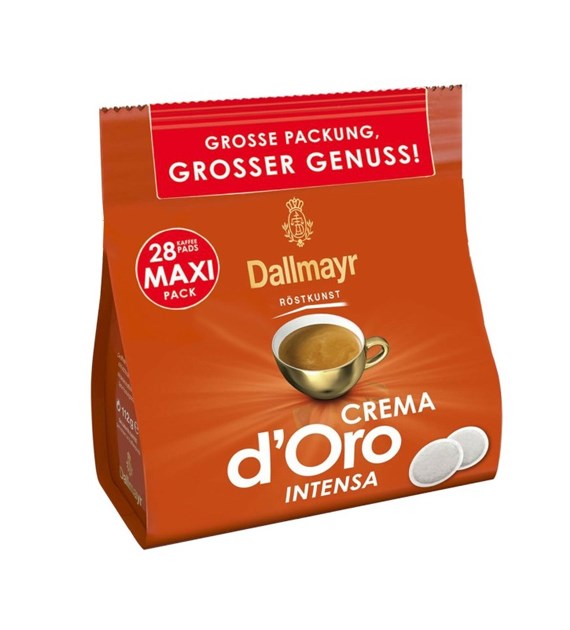 Dallmayr Crema d'Oro Intensa Pads 28szt 196g