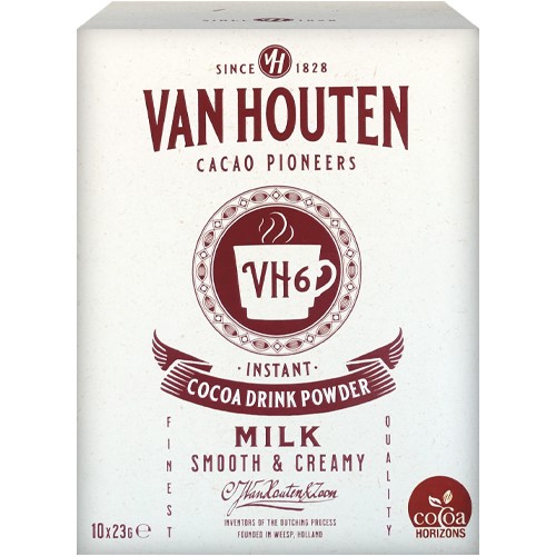 Van Houten Cocoa Drink Powder Milk 10szt 230g