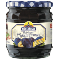 Muhlhauser Powidła Śliwkowe z Regionu Turyngi 450g