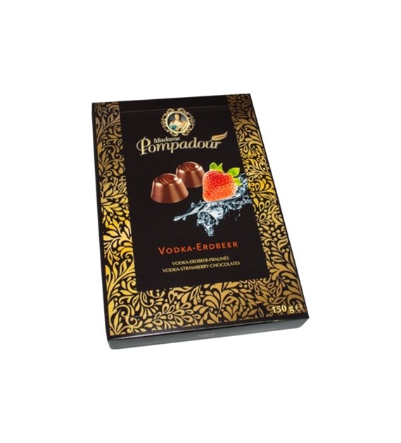 Madame Pompadour Vodka Erdbeer Bombonierka 150g