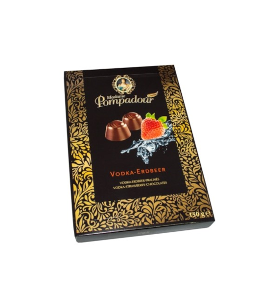 Madame Pompadour Vodka Erdbeer Bombonierka 150g