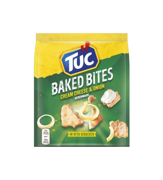 Tuc Baked Bites Krakersy Serowo-Cebulowe 110g