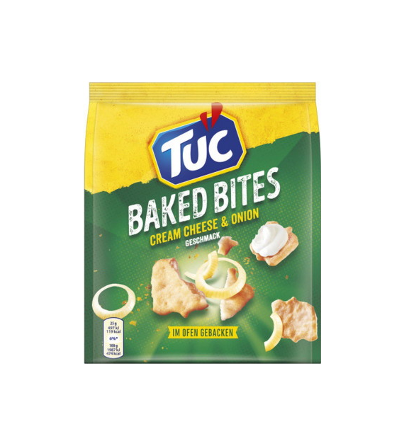 Tuc Baked Bites Krakersy Serowo-Cebulowe 110g