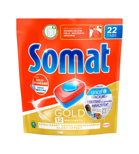 Somat Gold 12 Multi Aktiv Tabs 22szt 444g