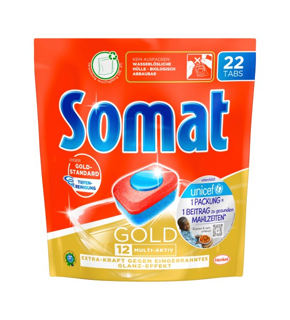 Somat Gold 12 Multi Aktiv Tabs 22szt 444g