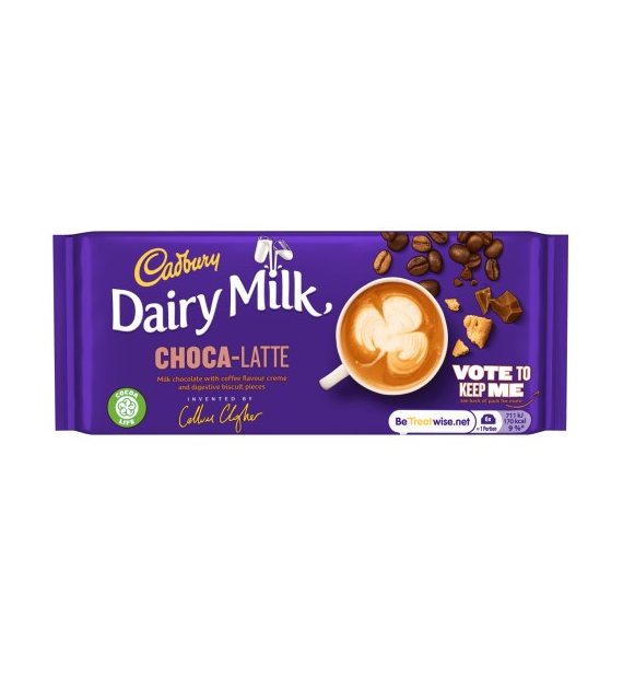 Cadbury Dairy Milk Choca-Latte Czekolada 122,5g