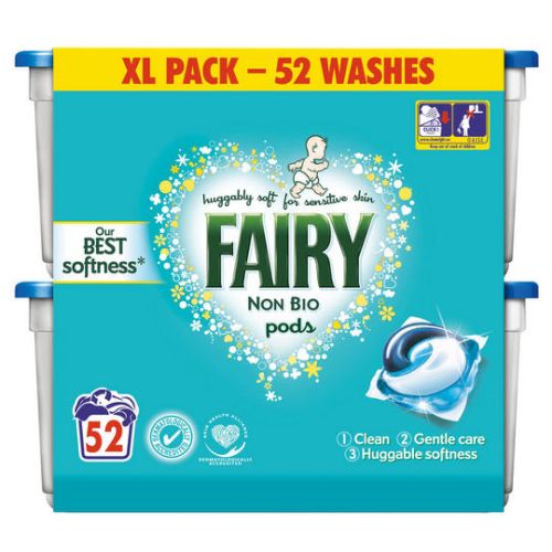 Fairy Non Bio Pods 52p 1,4kg