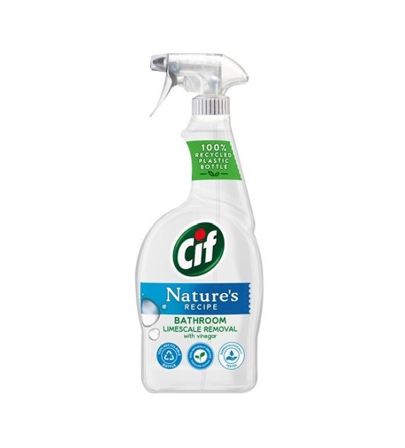 Cif Nature's Recipe Bathroom Spr 750ml