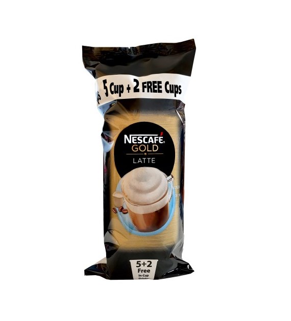 Nescafe Gold Latte w Kubkach 7szt 77g