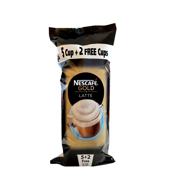 Nescafe Gold Latte w Kubkach 7szt 77g