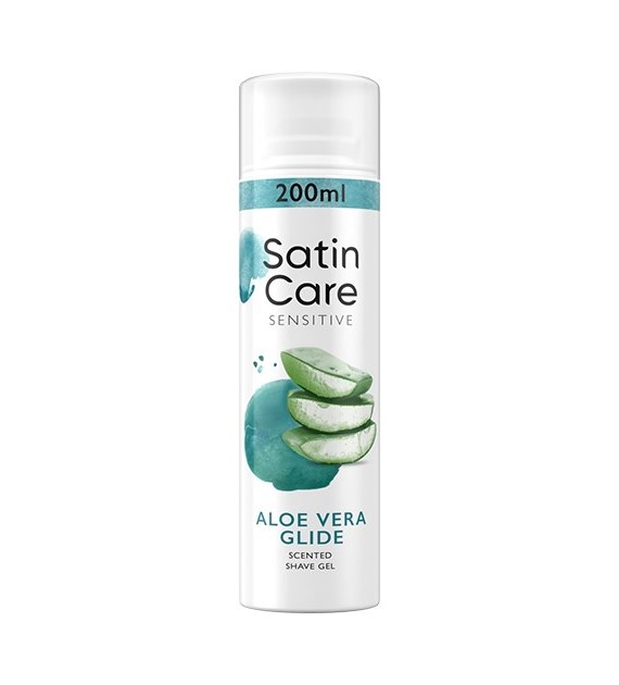 Satin Care Sensitive Aloe Vera Shave Gel 200ml