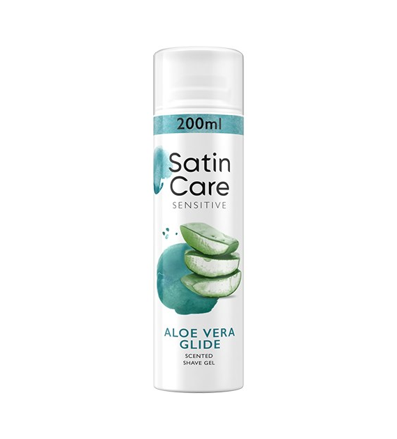 Satin Care Sensitive Aloe Vera Shave Gel 200ml