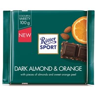 Ritter Sport Dark Almond & Orange Czeko 100g