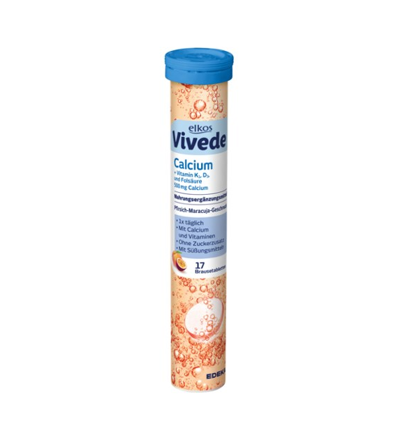 Elkos Vivede Calcium Tabletki 17szt 102g