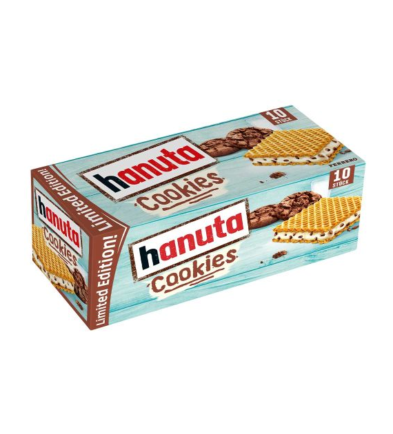 Hanuta Cookies Wafelki 10szt 220g