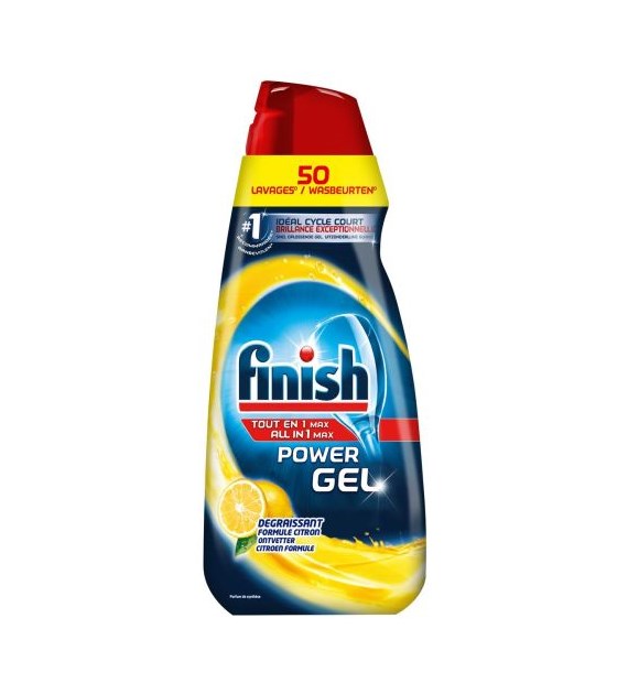 Finish All in 1 Max Power Citron Gel 1L