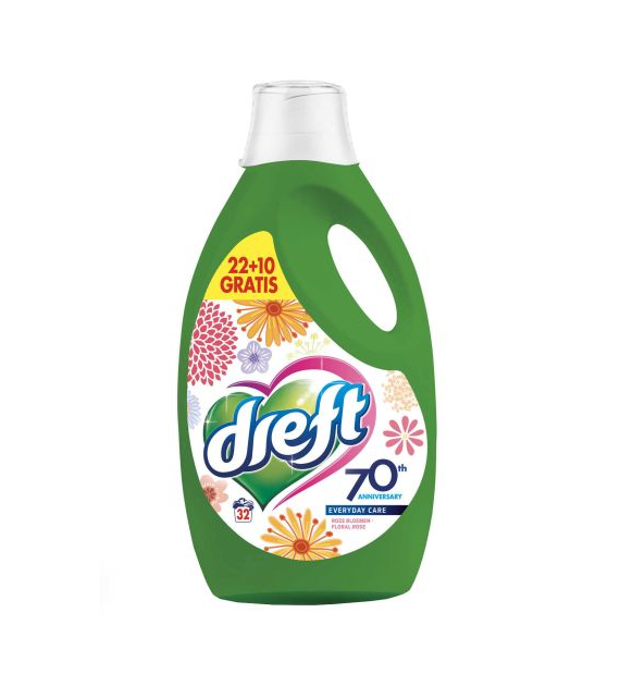 Dreft Universal Floral Rose Gel 32p 1,7L