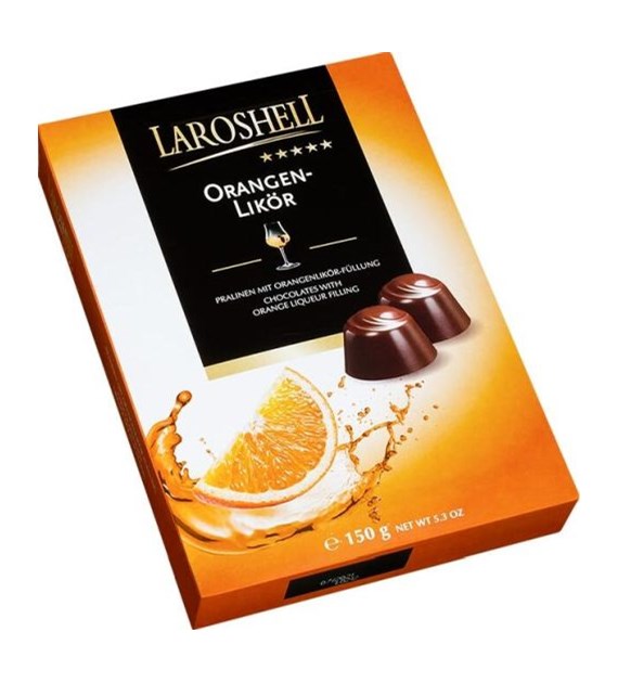 Laroshell Pralinen mit Orangenlikor 150g