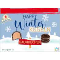 Halloren Winter Kugeln Baumkuchen 125g