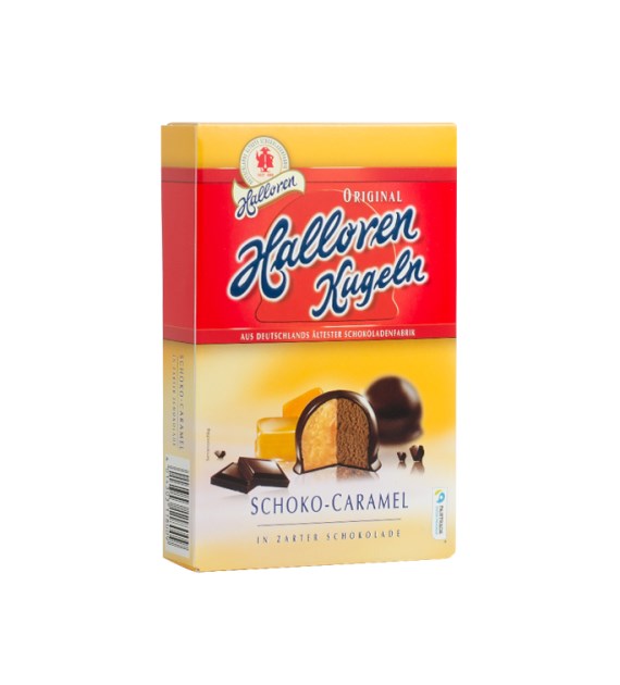 Halloren Kugeln Schoko-Caramel 12szt 125g