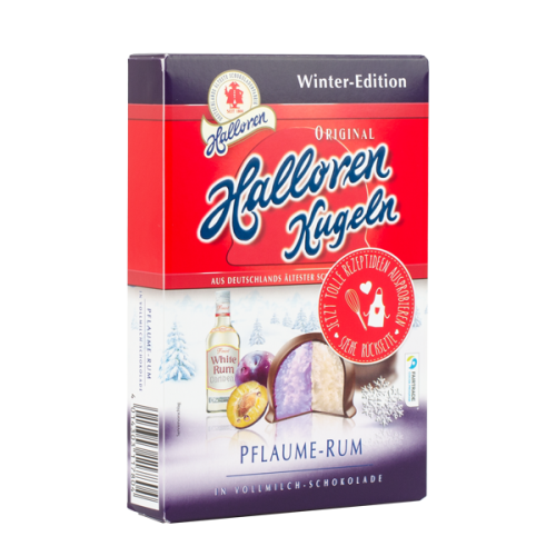 Halloren Kugeln Pflaume-Rum 12szt 125g