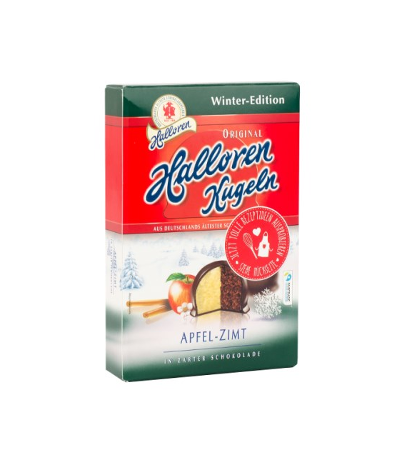 Halloren Kugeln Apfel-Zimt 12szt 125g