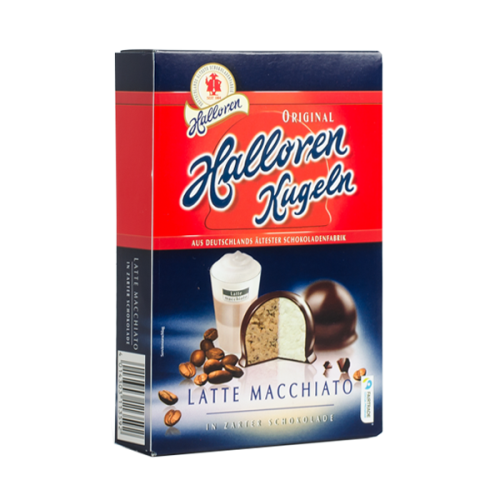 Halloren Kugeln Latte Macchiato 12szt 125g