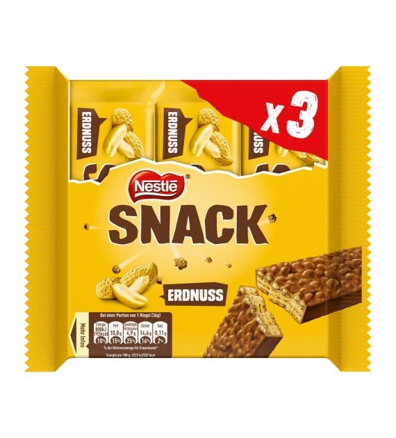 Nestle Snack Erdnuss 3szt 108g