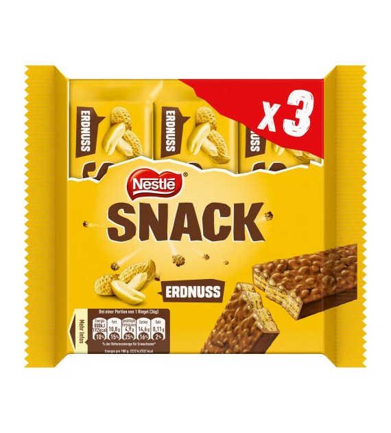 Nestle Snack Erdnuss 3szt 108g
