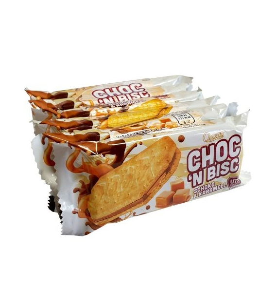 Choceur Choc'n Bisc Schoko & Karamel 6x26g