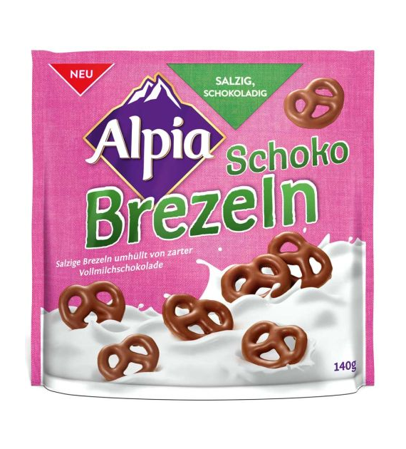 Alpia Schoko Brezeln 140g