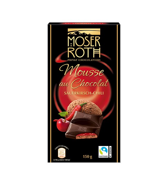 Moser Roth Mousse Sauerkirsch-Chili Czekolada 150g