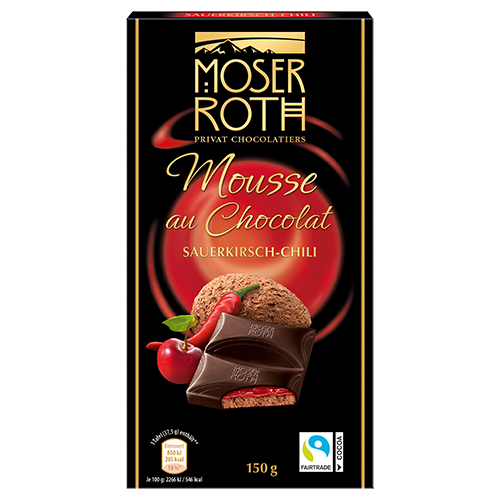 Moser Roth Mousse Sauerkirsch-Chili Czekolada 150g