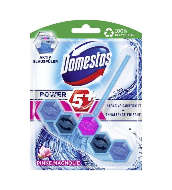 Domestos Power 5 Pinke Magnolie Blauspuler WC 53g