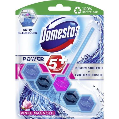 Domestos Power 5 Pinke Magnolie Blauspuler WC 53g