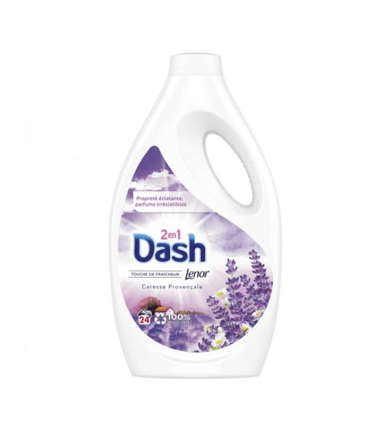 Dash 2in1 Lenor Caresse Provencale Gel 24p 1,3L