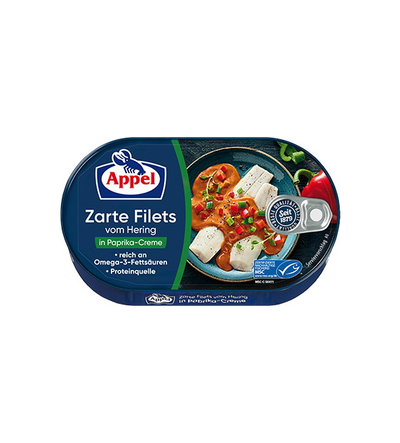 Appel Hering Filets Paprika-Creme 200g