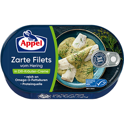 Appel Hering Filets Dill-Krauter-Creme 200g