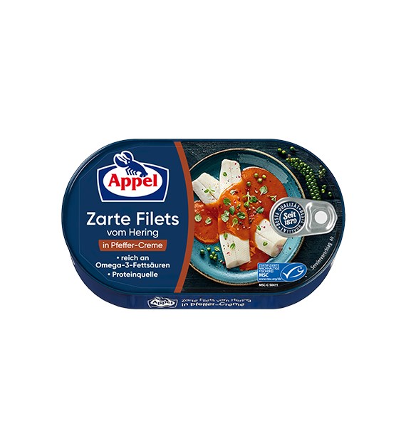 Appel Hering Filets Pfeffer-Creme 200g