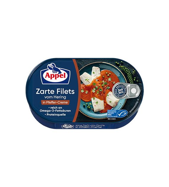Appel Hering Filets Pfeffer-Creme 200g