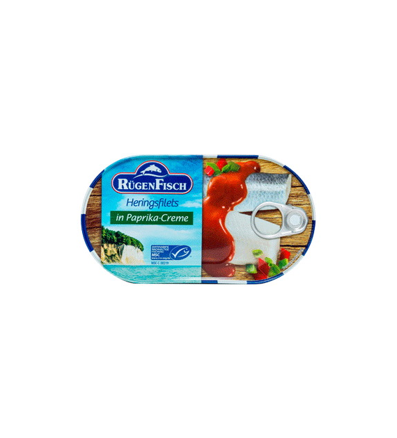 RugenFisch Heringsfilets Paprika-Creme 200g